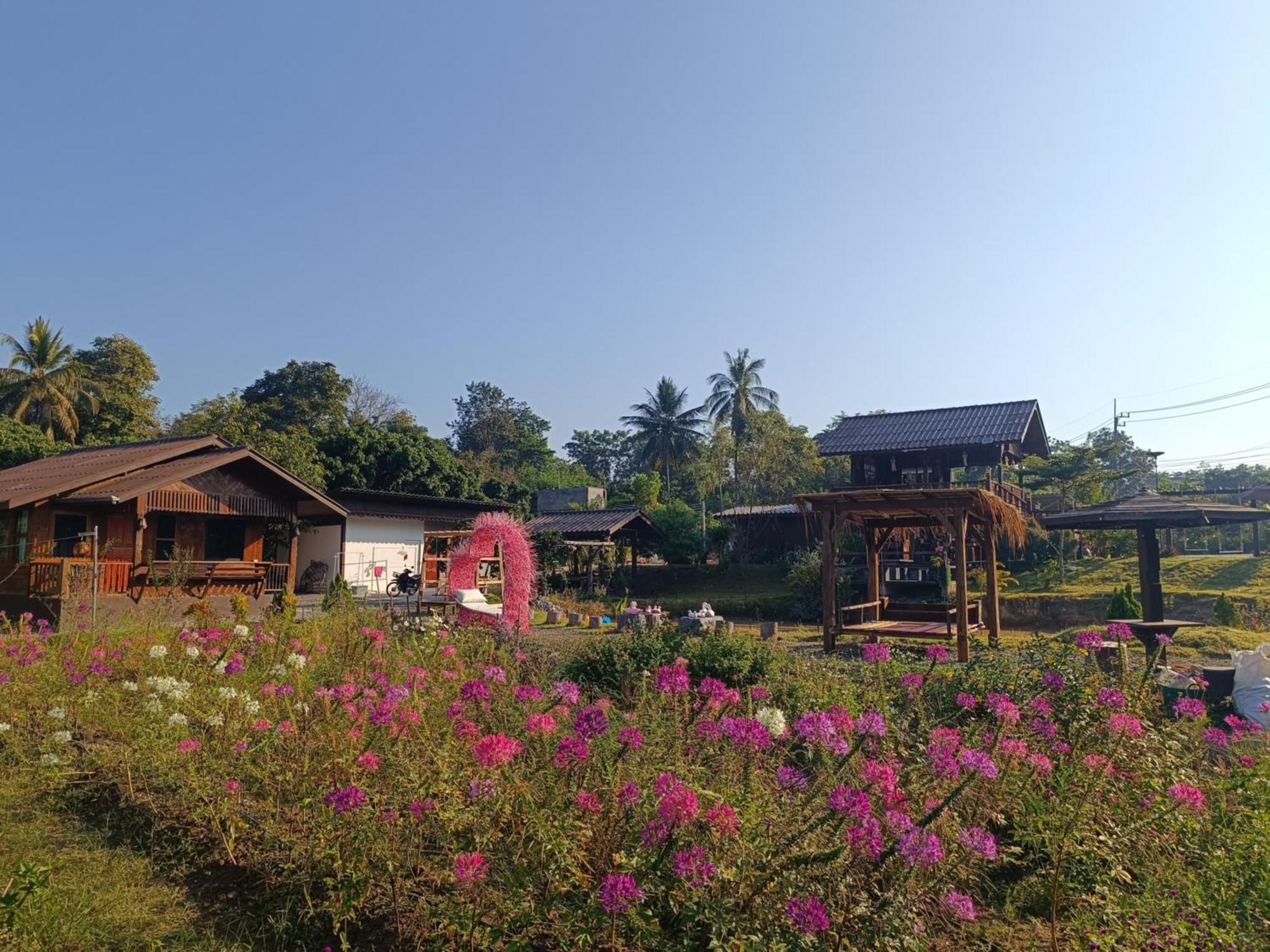 ม่วนใจ๋ปันสุข โฮมสเตย์แอนคาเฟ่ Muanjai Punsuk Homestay And Cafe 宗通 外观 照片