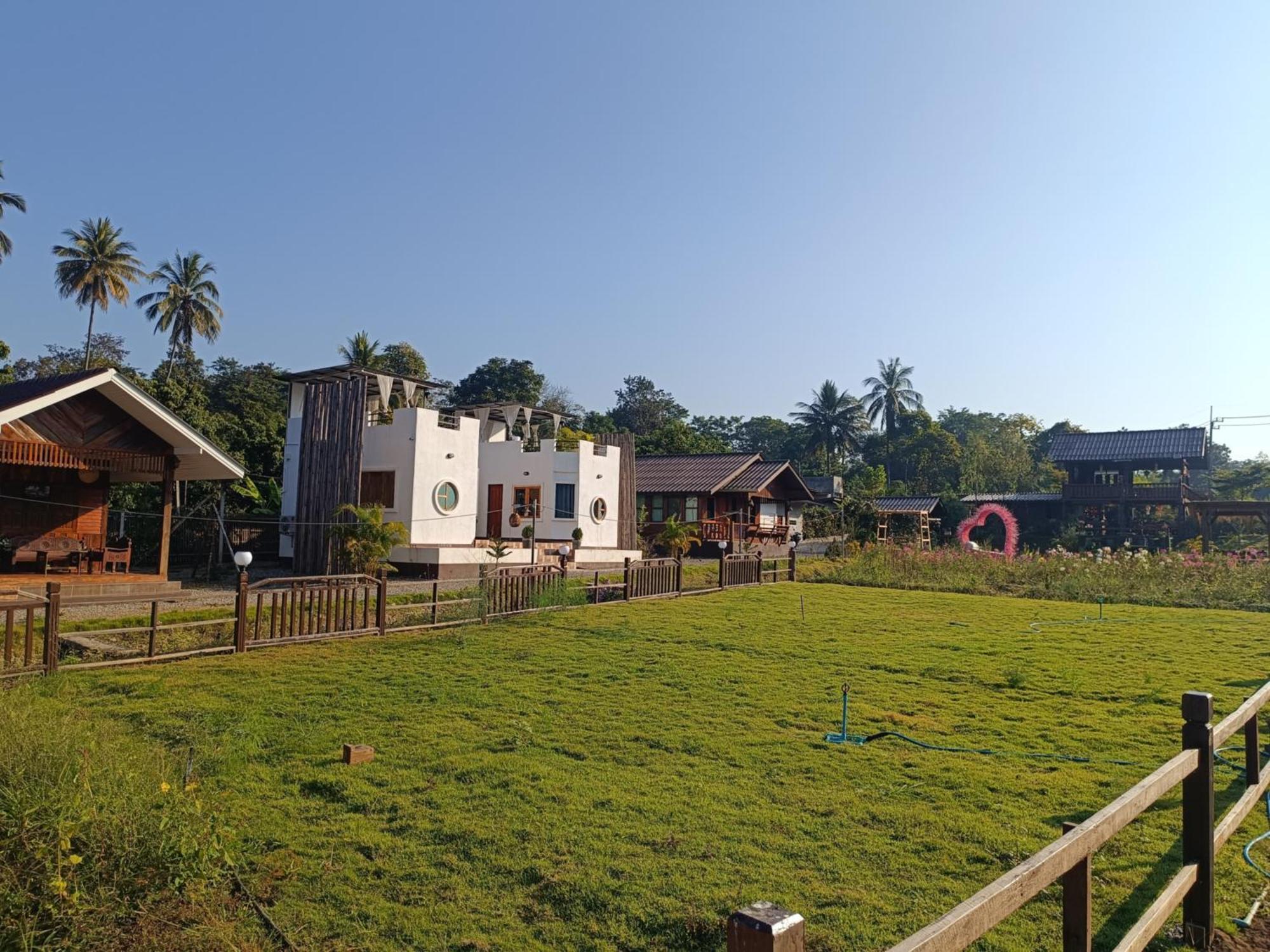 ม่วนใจ๋ปันสุข โฮมสเตย์แอนคาเฟ่ Muanjai Punsuk Homestay And Cafe 宗通 外观 照片