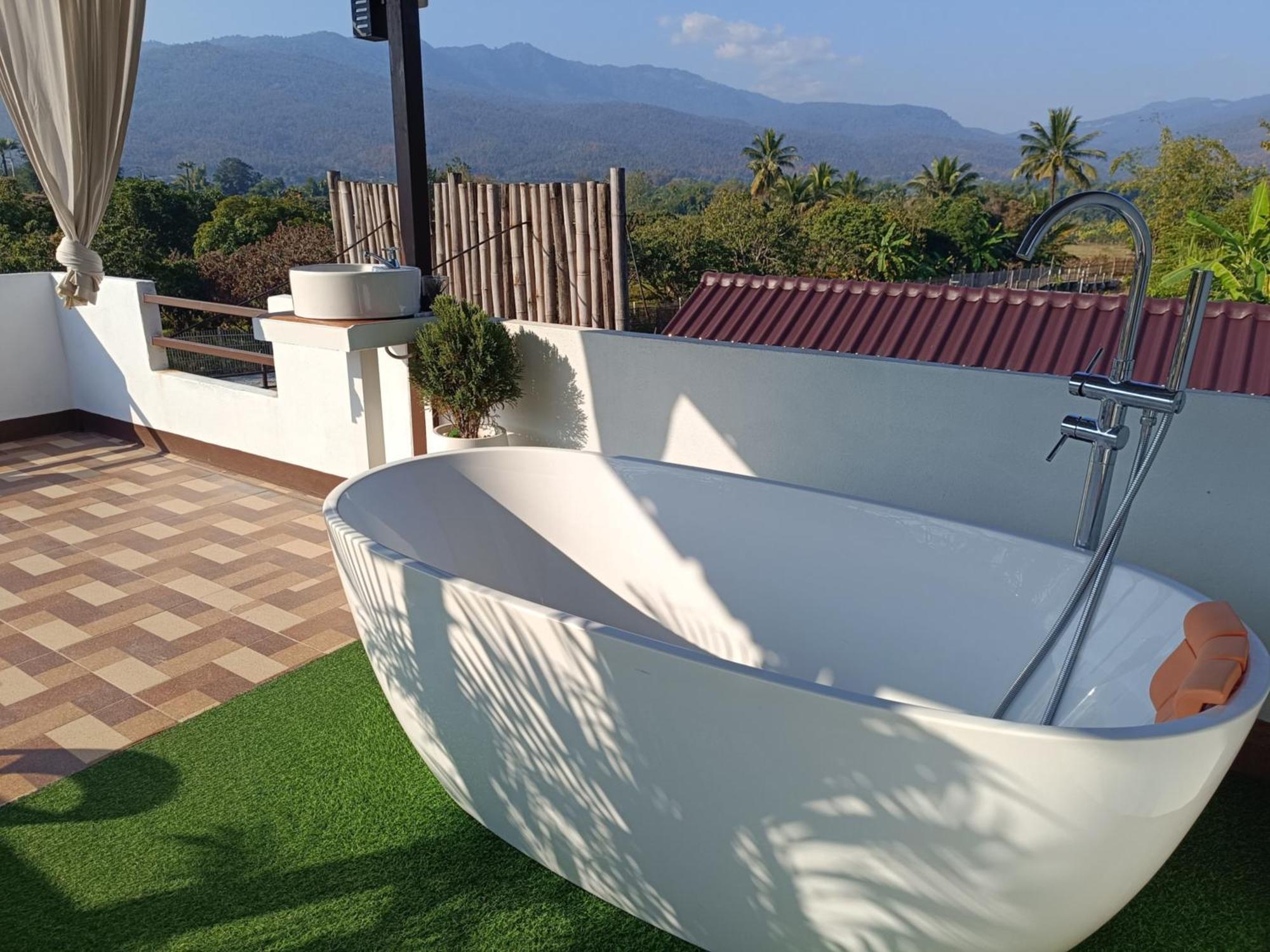 ม่วนใจ๋ปันสุข โฮมสเตย์แอนคาเฟ่ Muanjai Punsuk Homestay And Cafe 宗通 外观 照片